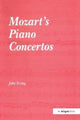 Book cover of: Mozart's Piano Concertos. By: John Irving
