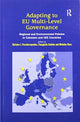 Book cover of: Adapting to EU Multi-Level Governance. By: Panagiotis Getimis