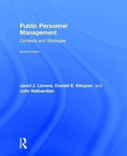 Book cover of: Public Personnel Management. By: Donald Klingner