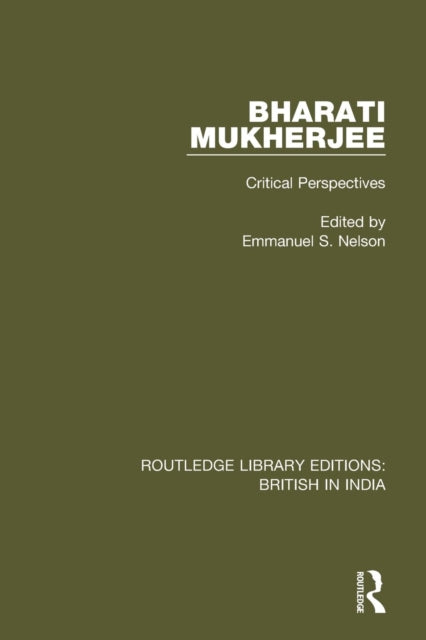 Book cover of: Bharati Mukherjee. By: Emmanuel S. Nelson