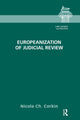 Book cover of: Europeanization of Judicial Review. By: Nicola Ch Corkin