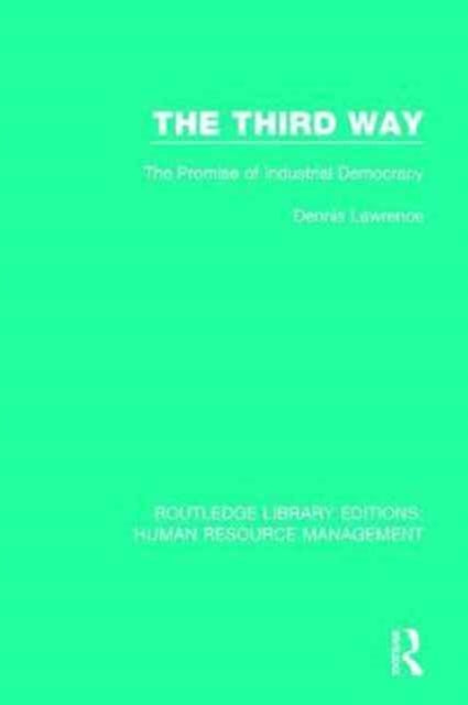Book cover of: Third Way. By: Dennis Lawrence