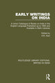 Book cover of: Early Writings on India. By: H. K. Kaul