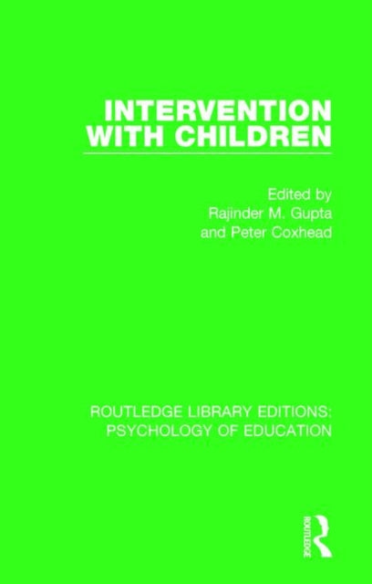 Book cover of: Intervention with Children