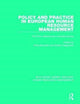 Book cover of: Policy and Practice in European Human Resource Management. By: Chris Brewster