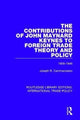 Book cover of: Contributions of John Maynard Keynes to Foreign Trade Theory and Policy, 1909-1946. By: Joseph R. Cammarosano