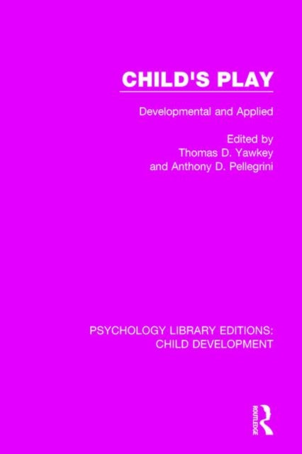 Book cover of: Child's Play
