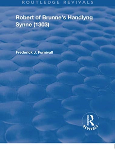 Book cover of: Robert of Brunne's Handlyng Synne (1303)