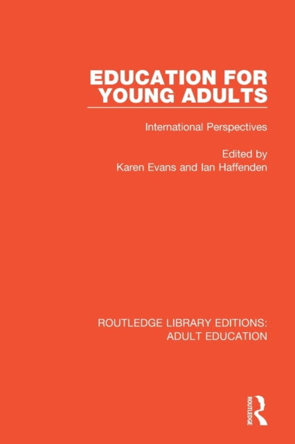 Book cover of: Education for Young Adults. By: Karen Evans