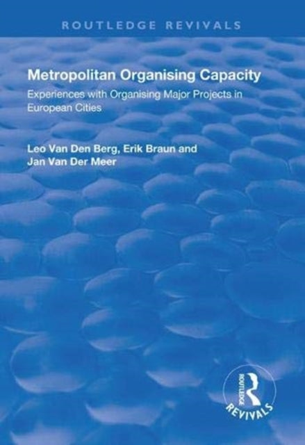 Book cover of: Metropolitan Organising Capacity