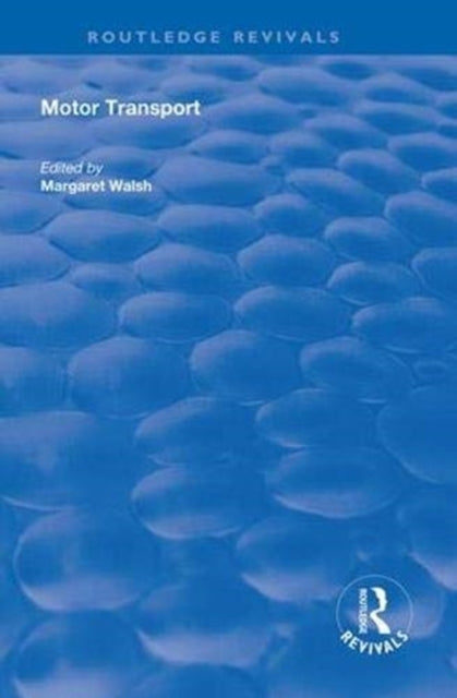 Book cover of: Motor Transport. By: Margaret Walsh