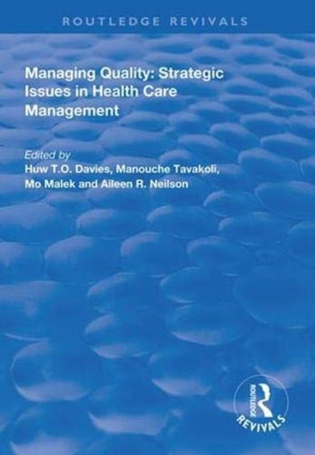 Book cover of: Managing Quality. By: H. T. O. Davies