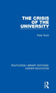 Book cover of: Crisis of the University. By: Scott, Peter