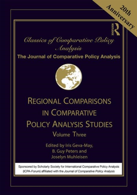 Book cover of: Regional Comparisons in Comparative Policy Analysis Studies. By: Iris Geva-May