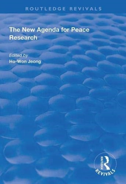 Book cover of: New Agenda for Peace Research. By: Hon-Won Jeong