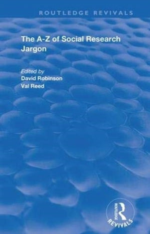 A–Z of Social Research Jargon