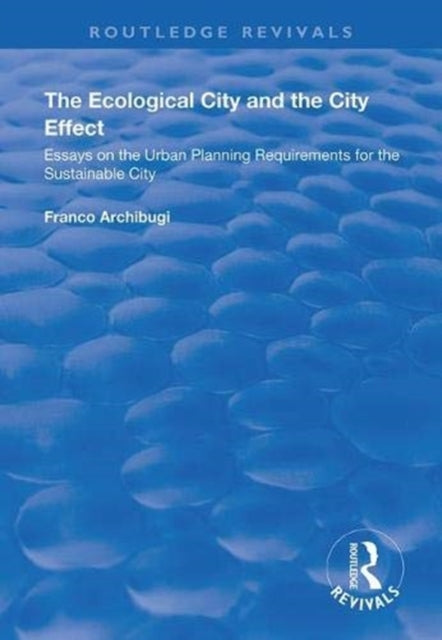 Book cover of: Ecological City and the City Effect