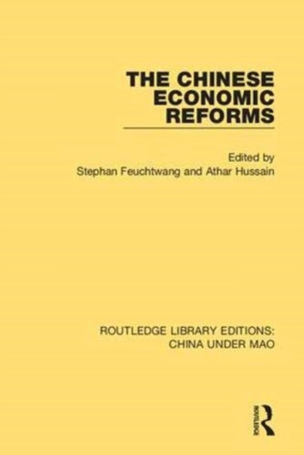 Book cover of: Chinese Economic Reforms. By: Stephan Feuchtwang