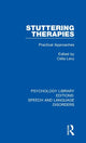 Book cover of: Stuttering Therapies. By: Celia Levy