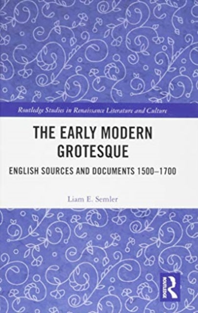 Book cover of: Early Modern Grotesque. By: L. E. Semler
