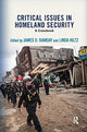 Book cover of: Critical Issues in Homeland Security. By: James D. Ramsay