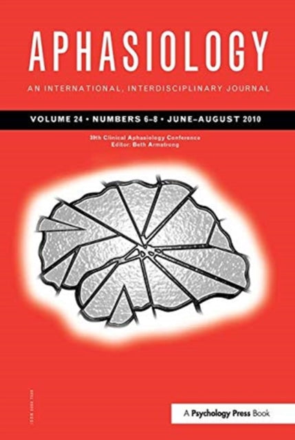 Book cover of: 39th Clinical Aphasiology Conference. By: Beth Armstrong