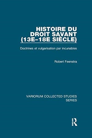 Histoire du droit savant (13e–18e siecle)