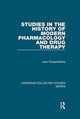 Book cover of: Studies in the History of Modern Pharmacology and Drug Therapy
