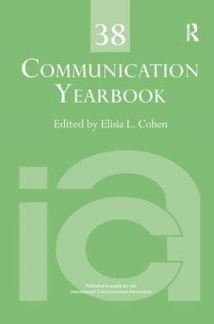 Book cover of: Communication Yearbook 38. By: Elisia L. Cohen