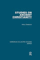 Book cover of: Studies on Ancient Christianity