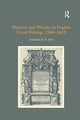 Book cover of: Rhetoric and Wonder in English Travel Writing, 1560-1613. By: Jonathan P.A. Sell