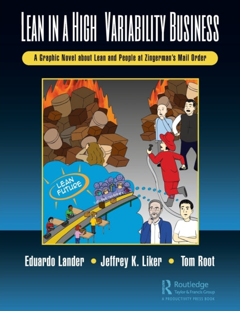 Book cover of: Lean in a High-Variability Business. By: Eduardo Lander