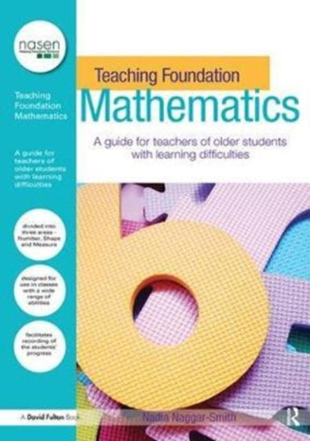 Book cover of: Teaching Foundation Mathematics. By: Nadia Naggar-Smith