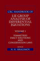 Book cover of: CRC Handbook of Lie Group Analysis of Differential Equations, Volume I. By: Nail H. Ibragimov