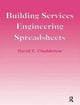 Book cover of: Building Services Engineering Spreadsheets. By: David Chadderton