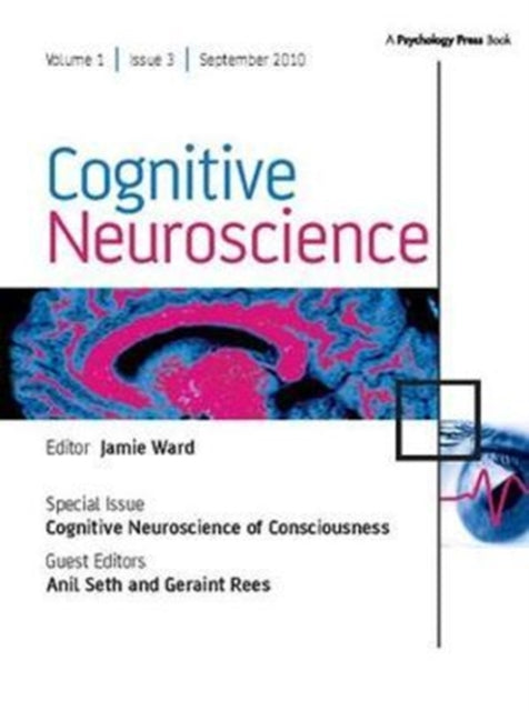 Book cover of: Cognitive Neuroscience of Consciousness. By: Anil Seth