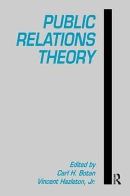Book cover of: Public Relations Theory. By: Carl H. Botan
