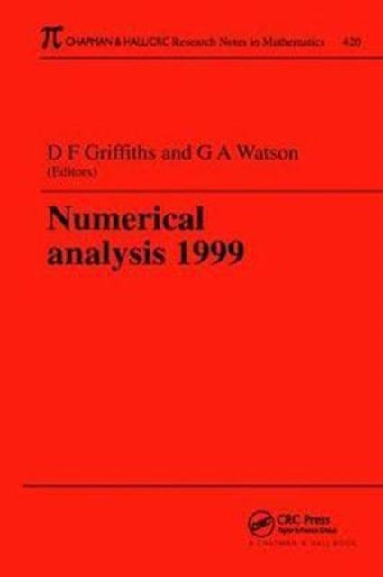 Book cover of: Numerical Analysis 1999. By: G. A. Watson