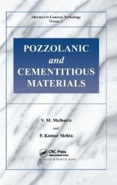 Book cover of: Pozzolanic and Cementitious Materials. By: V. M. Malhotra