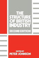 Book cover of: Structure of British Industry. By: Peter Johnson