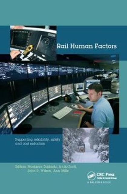 Book cover of: Rail Human Factors. By: Nastaran Dadashi