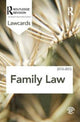 Book cover of: Family Lawcards 2012-2013. By: Routledge