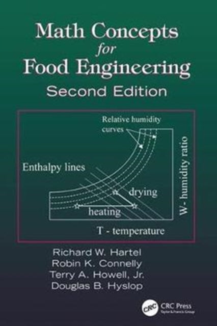 Book cover of: Math Concepts for Food Engineering. By: Richard W. Hartel
