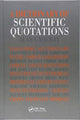 Book cover of: Dictionary of Scientific Quotations. By: Alan L. Mackay