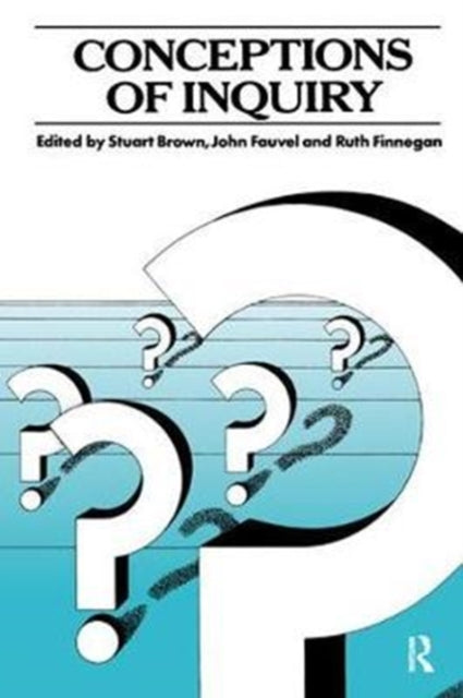 Book cover of: Conceptions of Inquiry. By: Stuart Brown