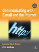 Book cover of: Communicating with Email and the Internet. By: P. K. McBride