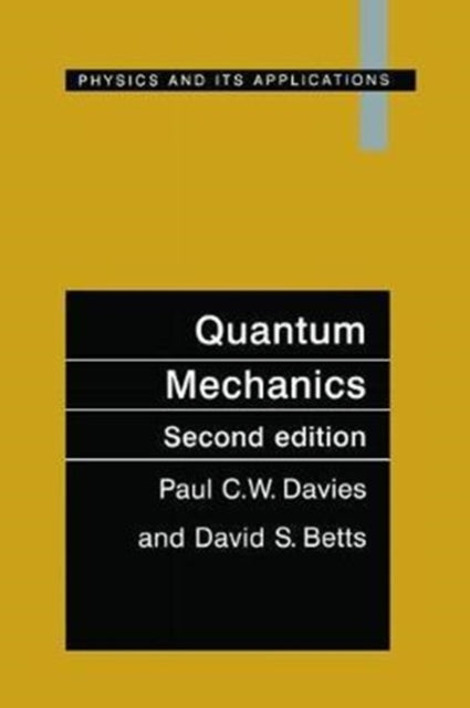 Book cover of: Quantum Mechanics, Second edition. By: Paul Davies