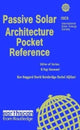 Book cover of: Passive Solar Architecture Pocket Reference. By: Ken Haggard