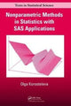 Book cover of: Nonparametric Methods in Statistics with SAS Applications. By: Olga Korosteleva