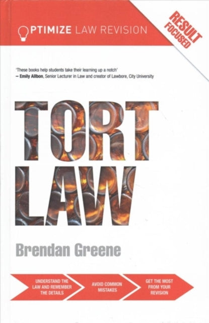 Book cover of: Optimize Tort Law. By: Brendan Greene